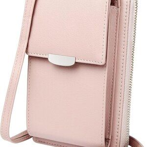 Small Crossbody Bag Cell Phone Purse Wallet with Credit Card Slots for Women